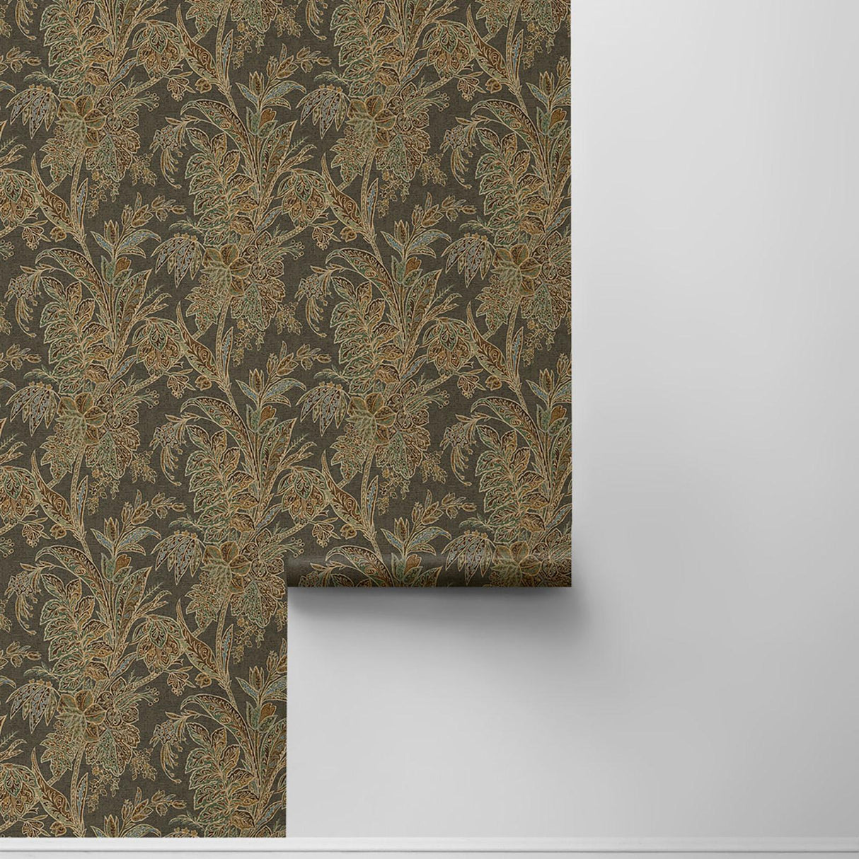 Tommy Bahama Cayo Vista Chocolate Wallpaper