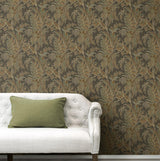 Tommy Bahama Cayo Vista Chocolate Wallpaper