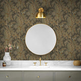 Tommy Bahama Cayo Vista Chocolate Wallpaper