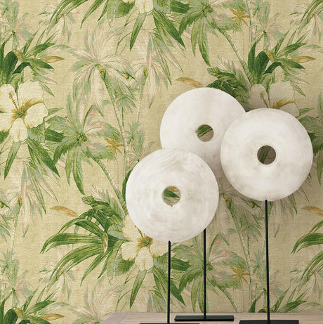 Tommy Bahama Coastal Garden Jungle Wallpaper