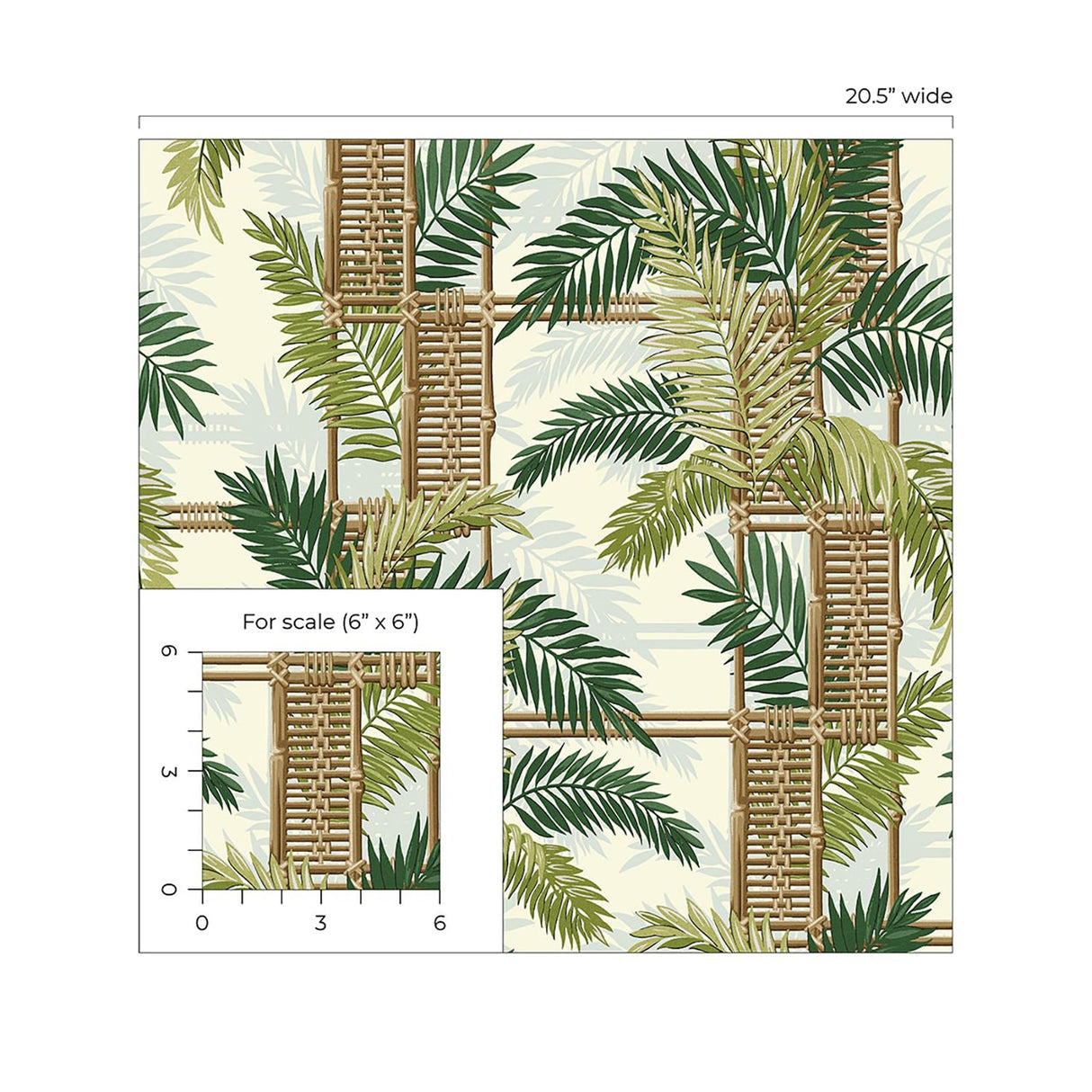 Tommy Bahama Flores Island Jungle Wallpaper