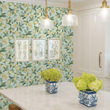 Tommy Bahama Honey Bell Lemon Wallpaper