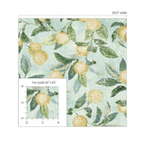 Tommy Bahama Honey Bell Lemon Wallpaper