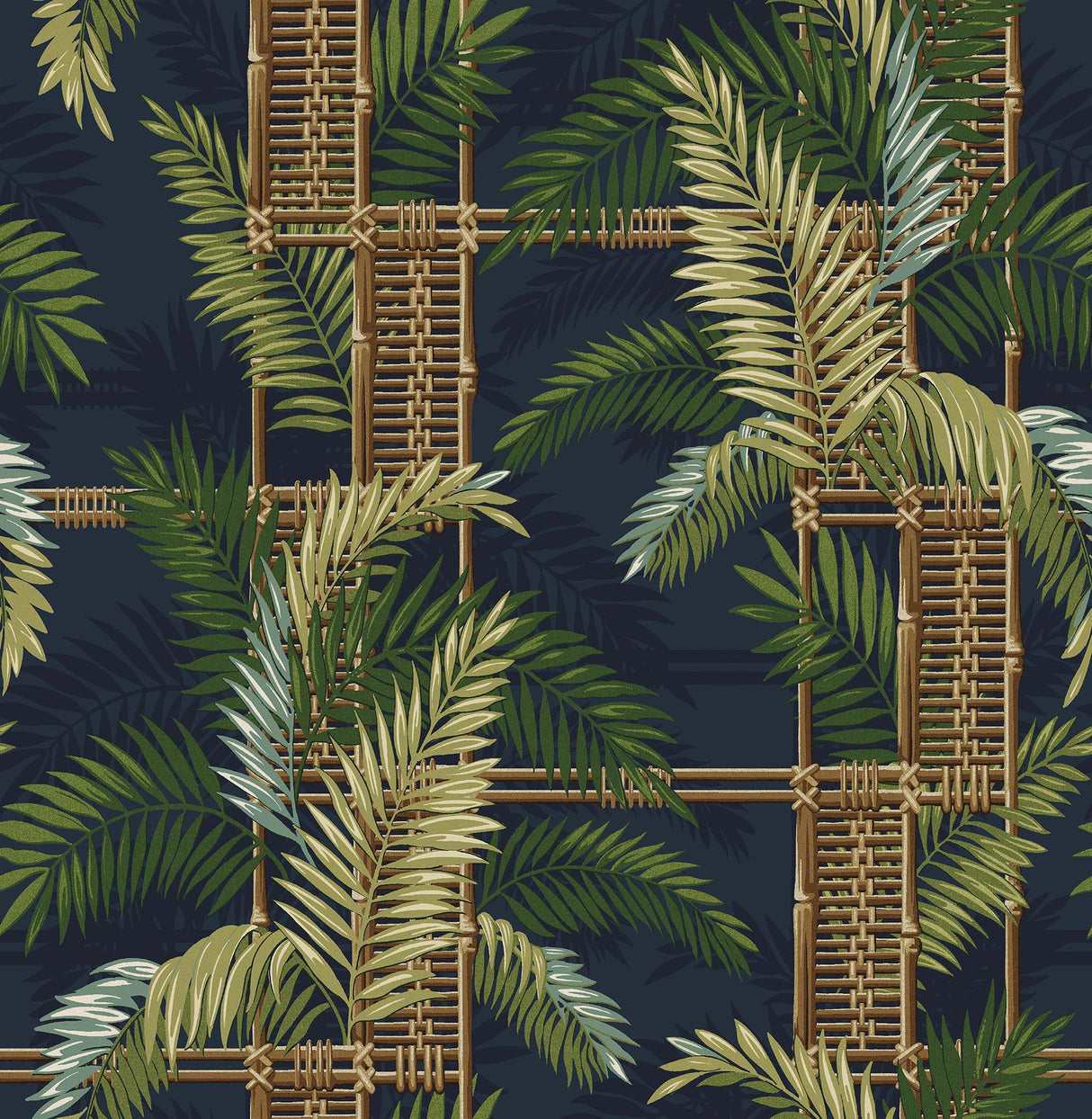 Tommy Bahama Flores Island Midnight Wallpaper