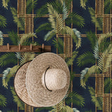 Tommy Bahama Flores Island Midnight Wallpaper