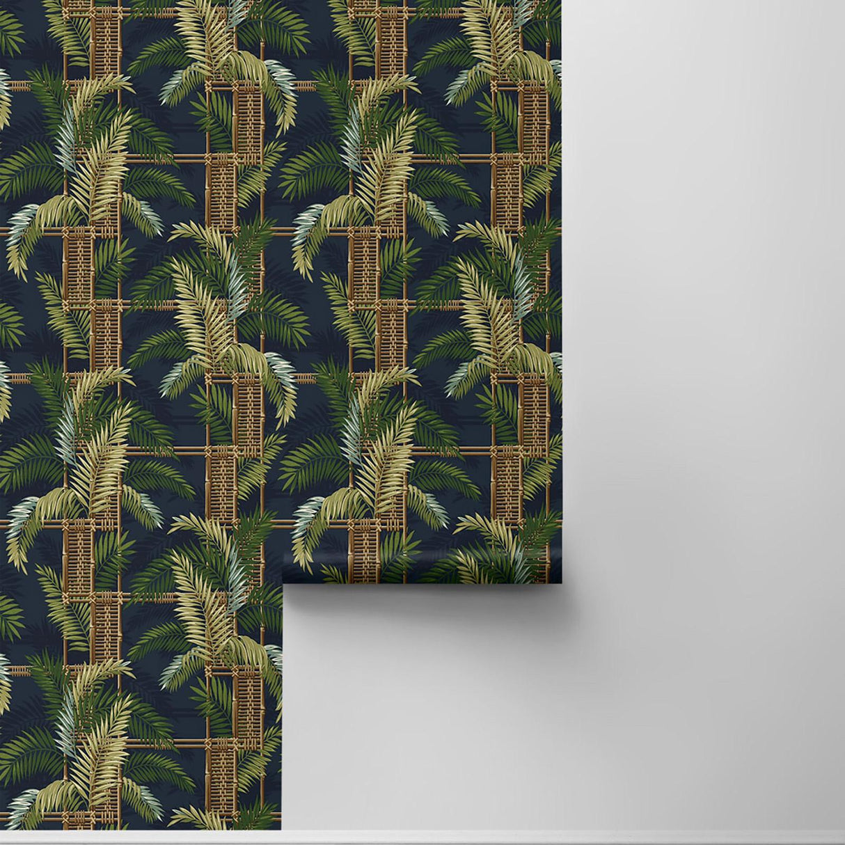 Tommy Bahama Flores Island Midnight Wallpaper