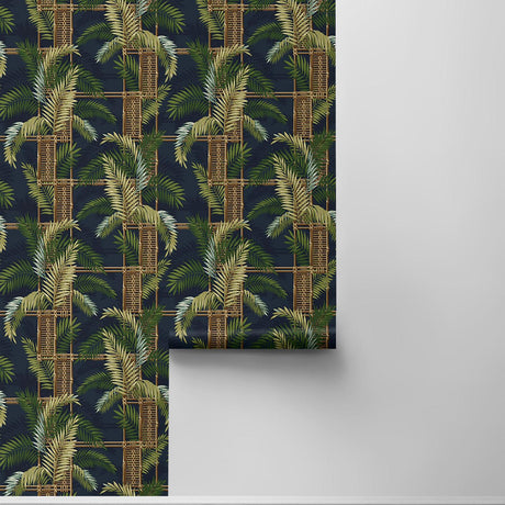 Tommy Bahama Flores Island Midnight Wallpaper