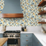 Tommy Bahama Honey Bell Tangerine Wallpaper