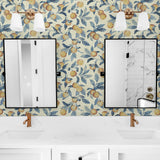 Tommy Bahama Honey Bell Tangerine Wallpaper