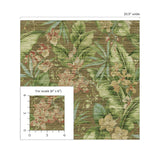 Tommy Bahama Paradise Point Rattan Wallpaper