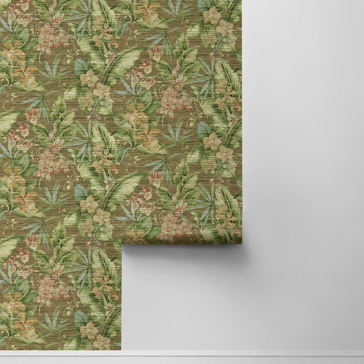 Tommy Bahama Paradise Point Rattan Wallpaper