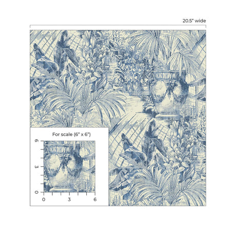 Tommy Bahama Porto Santo Azure Wallpaper