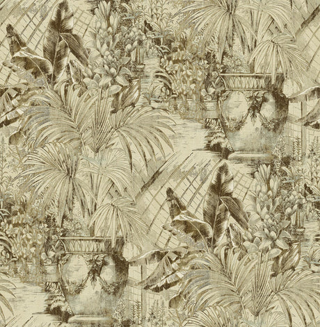 Tommy Bahama Porto Santo Rattan Wallpaper