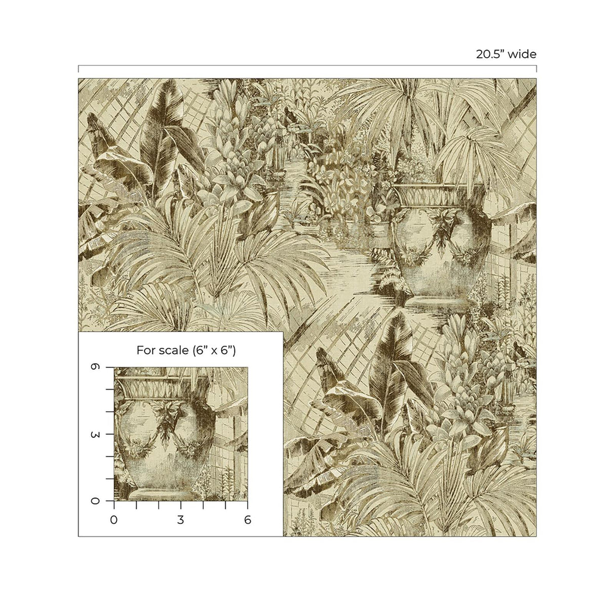 Tommy Bahama Porto Santo Rattan Wallpaper