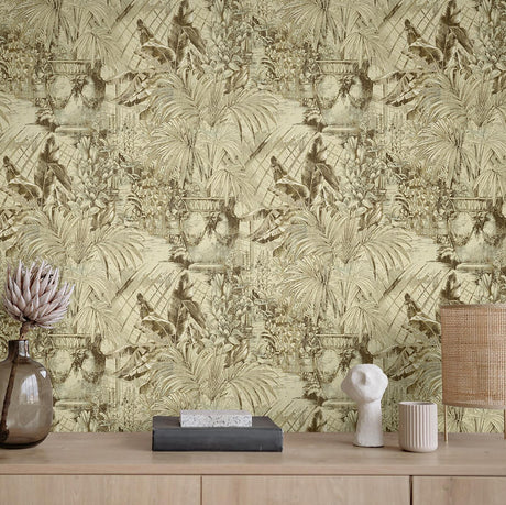 Tommy Bahama Porto Santo Rattan Wallpaper