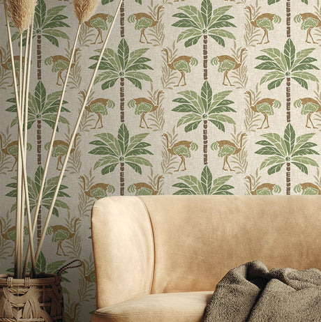 Tommy Bahama Stroll Along Aloe Wallpaper