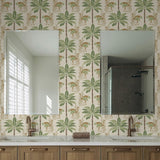 Tommy Bahama Stroll Along Aloe Wallpaper