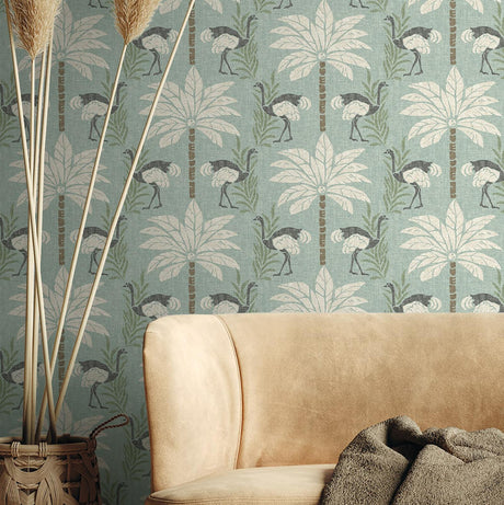 Tommy Bahama Stroll Along Seamist Wallpaper