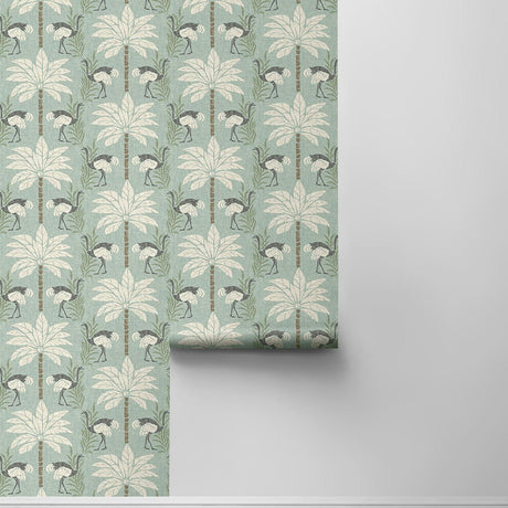 Tommy Bahama Stroll Along Seamist Wallpaper