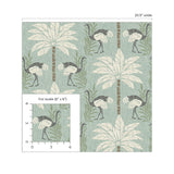 Tommy Bahama Stroll Along Seamist Wallpaper