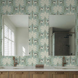 Tommy Bahama Stroll Along Seamist Wallpaper