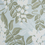 Schumacher Lucia Wisteria Sky Wallpaper