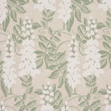 Schumacher Lucia Wisteria Sage Wallpaper