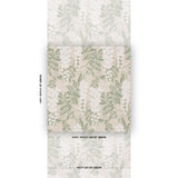 Schumacher Lucia Wisteria Sage Wallpaper