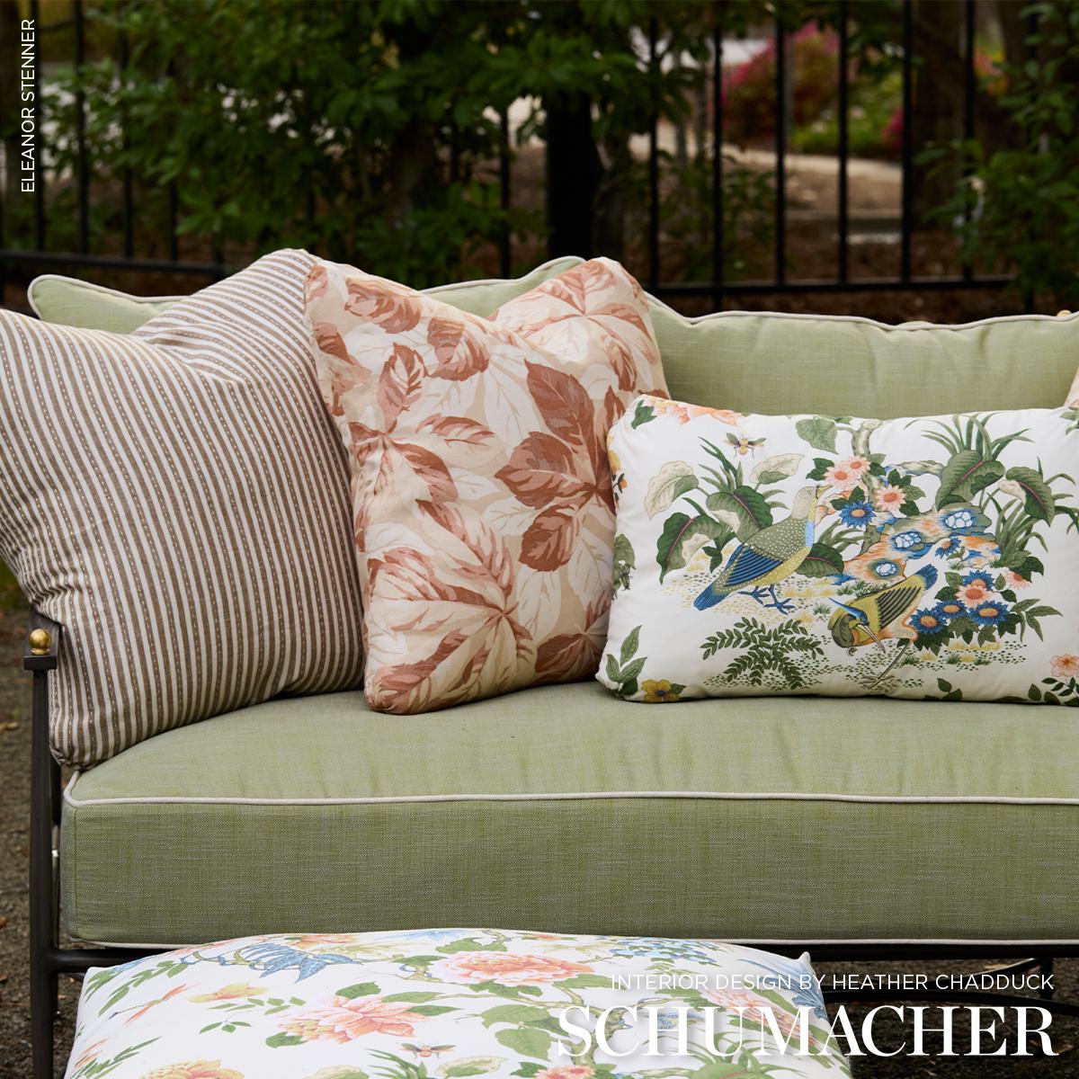Schumacher Arboreal Spice Fabric