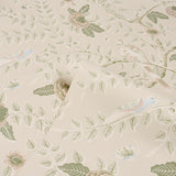 Schumacher Tole Bird Petal Wallpaper