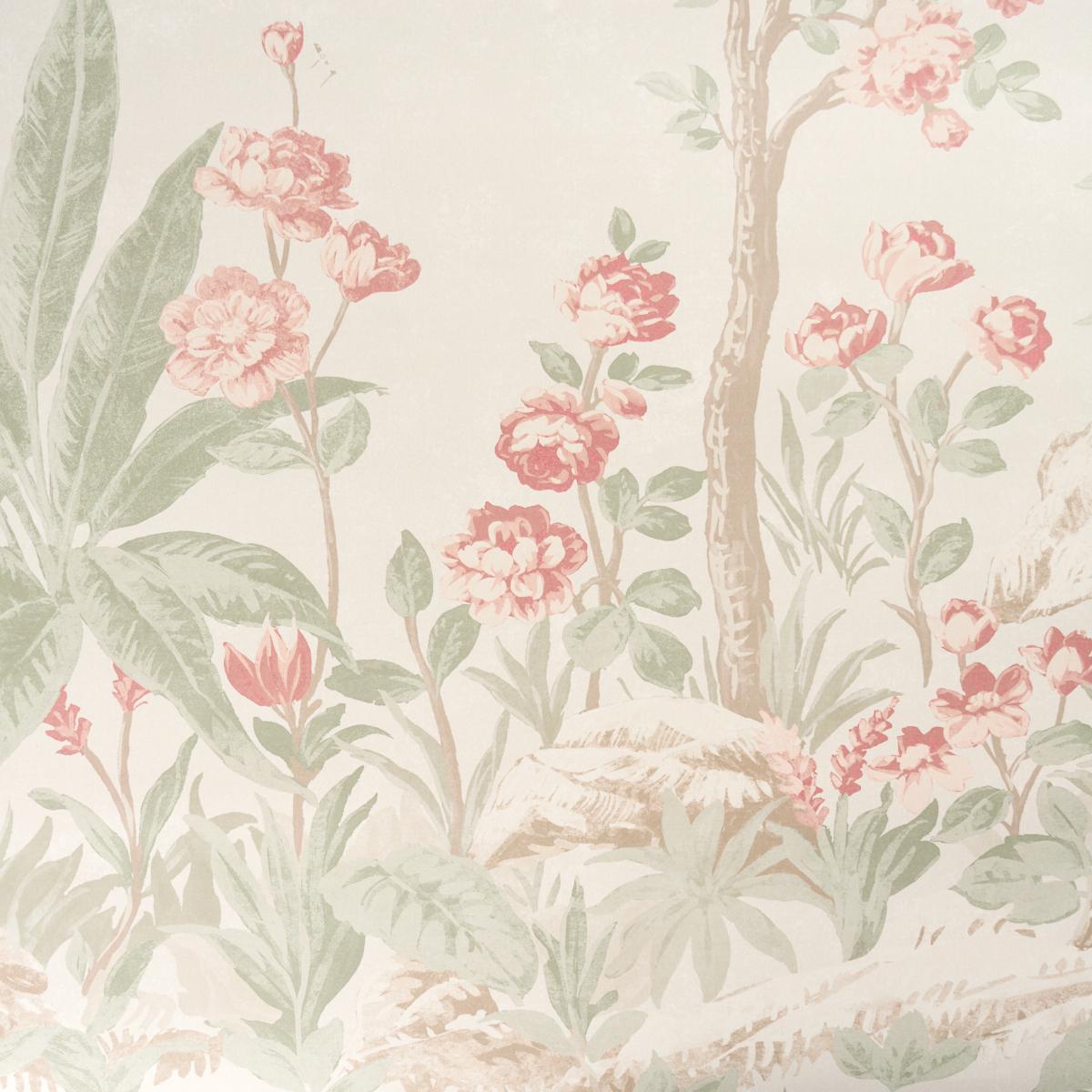 Schumacher Charlotte'S Garden 2 Panel Set Petal Wallpaper