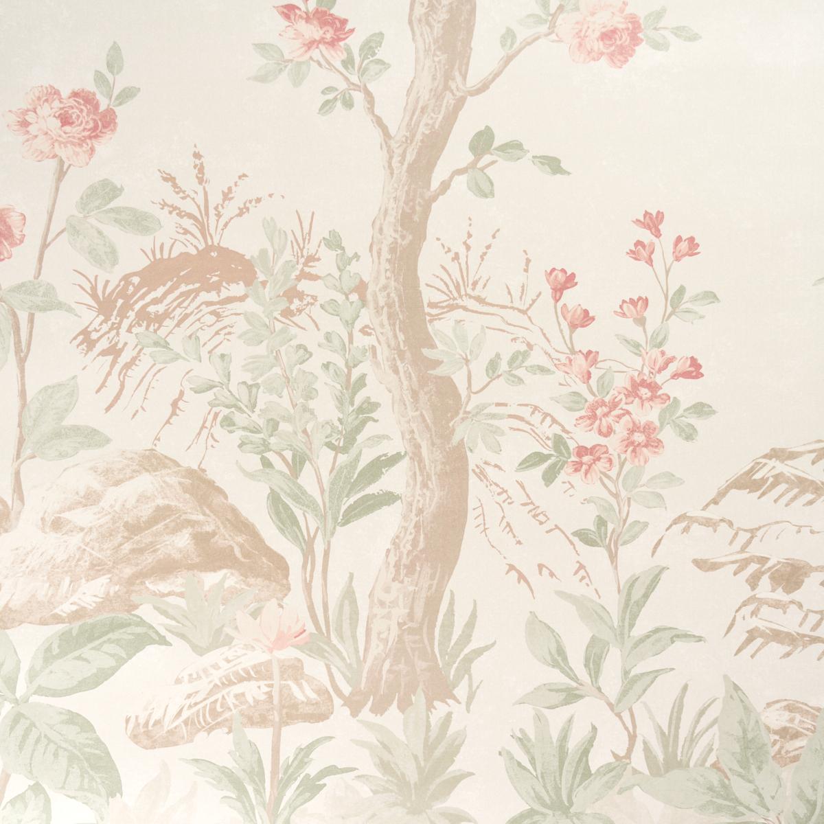 Schumacher Charlotte'S Garden 2 Panel Set Petal Wallpaper