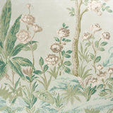 Schumacher Charlotte'S Garden 2 Panel Set Celadon Wallpaper