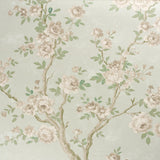 Schumacher Charlotte'S Garden 2 Panel Set Celadon Wallpaper