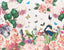 Schumacher Flores Paradisi 4 Panel Set Rose & Peony Wallpaper