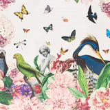Schumacher Flores Paradisi 4 Panel Set Rose & Peony Wallpaper