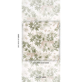 Schumacher Nocturnum Ivory & Olive Wallpaper