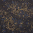 Schumacher Nocturnum Indigo & Ochre Wallpaper
