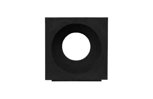 Phillips Collection Void Black Stone Side Table