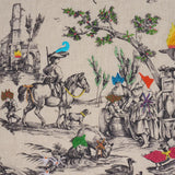 Schumacher La Liberte Americaine Toile Multiverse Fabric