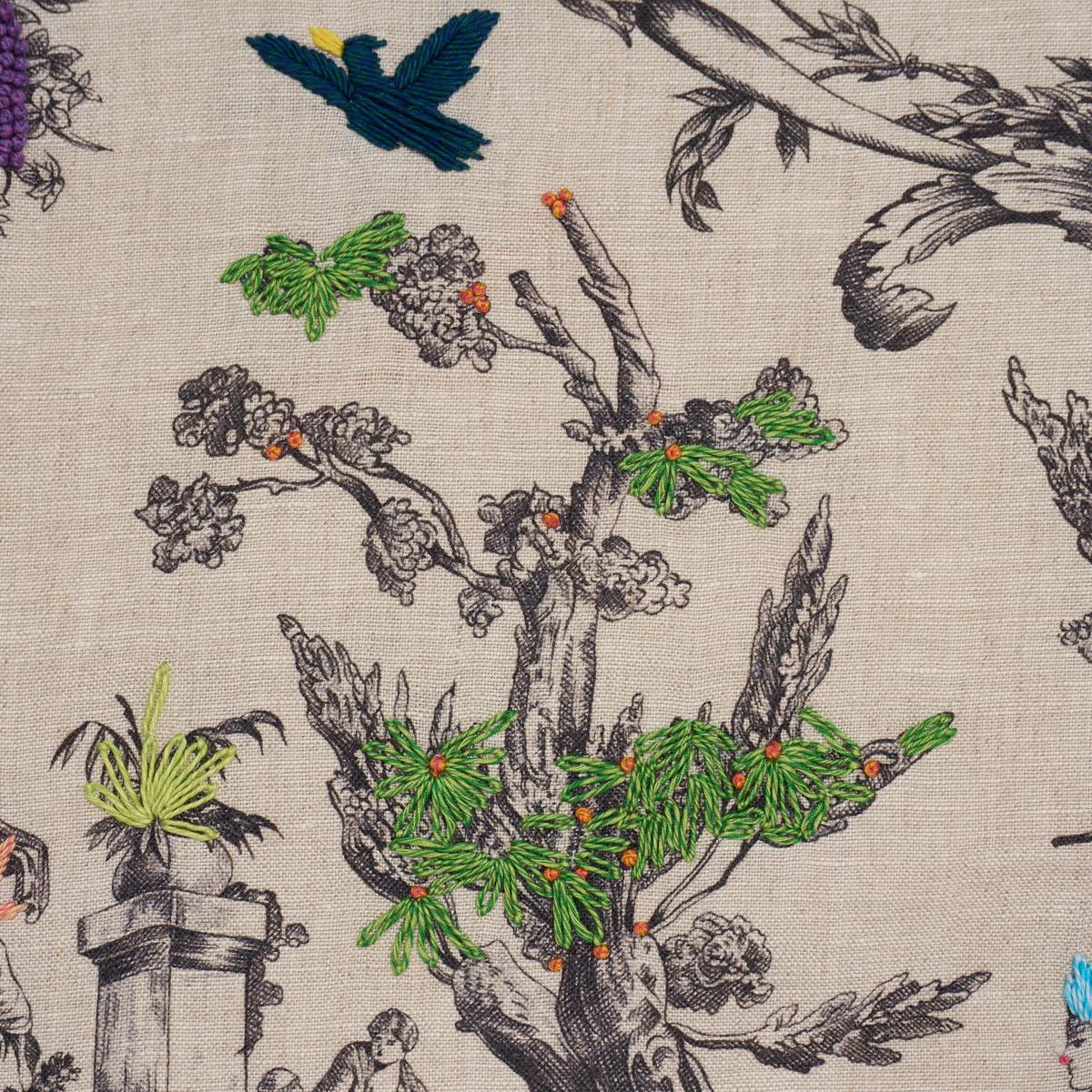 Schumacher La Liberte Americaine Toile Multiverse Fabric