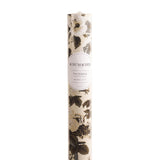Schumacher Charcoal 37" x 24" Pyne Hollyhock Wrapping Paper