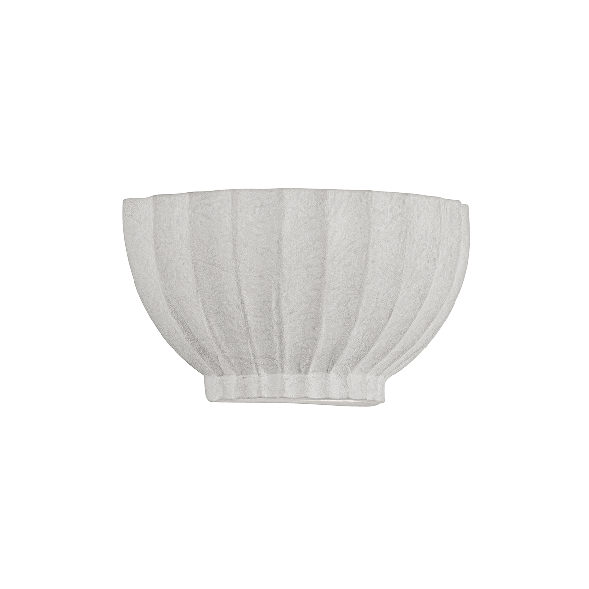 Troy Lighting Efron SOFT WHITE/CERAMIC IVORY TEXTURE 10W x 5.25H Wall Sconce