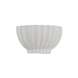 Troy Lighting Efron SOFT WHITE/CERAMIC IVORY TEXTURE 10W x 5.25H Wall Sconce