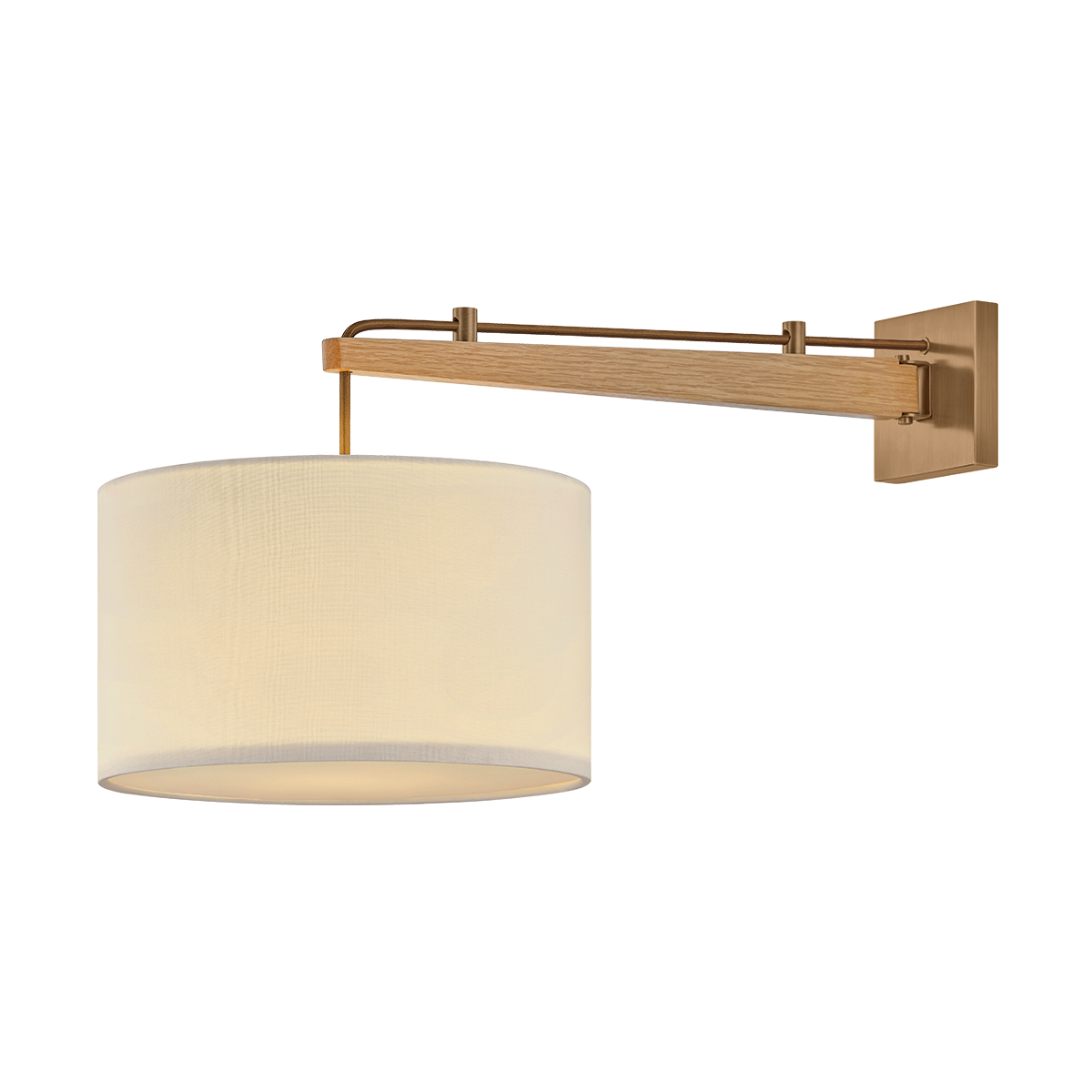 Troy Lighting Mailo PATINA BRASS 12W x 12H Wall Sconce