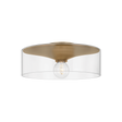 Troy Lighting Killian PATINA BRASS 16W x 6.5H Flush Mount