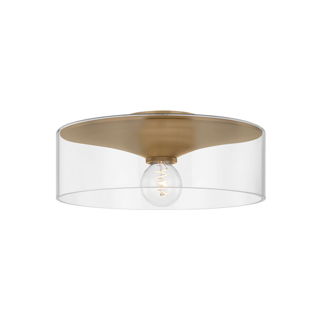 Troy Lighting Killian PATINA BRASS 16W x 6.5H Flush Mount