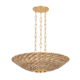 Troy Lighting Ollie VINTAGE GOLD LEAF 28W x 7H Pendant