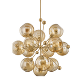 Troy Lighting Ellory PATINA BRASS 45.75W x 44.25H Chandelier