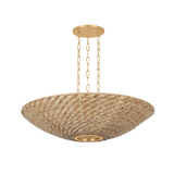 Troy Lighting Ollie VINTAGE GOLD LEAF 40.25W x 9.25H Chandelier